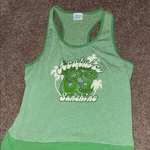 Acapulco Sunshine Green Women's Tank Top